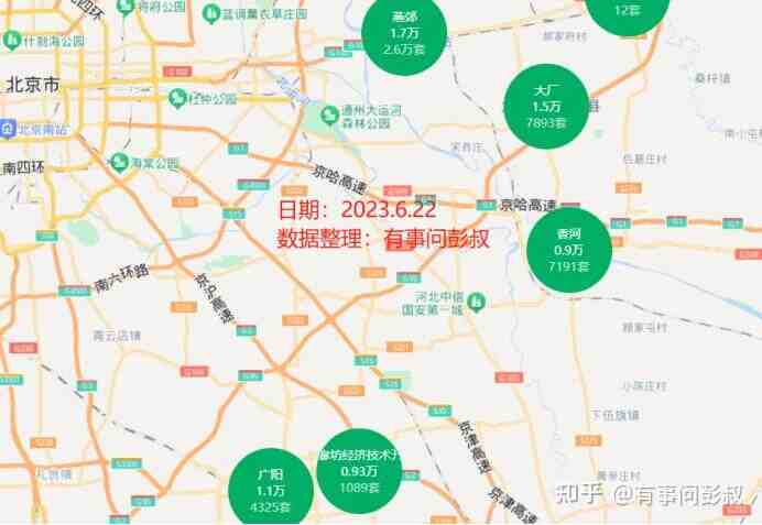 北京房价不涨,燕郊房价很难有机会重回2017年,燕郊楼市2023年上半年分析-叭楼楼市分享网