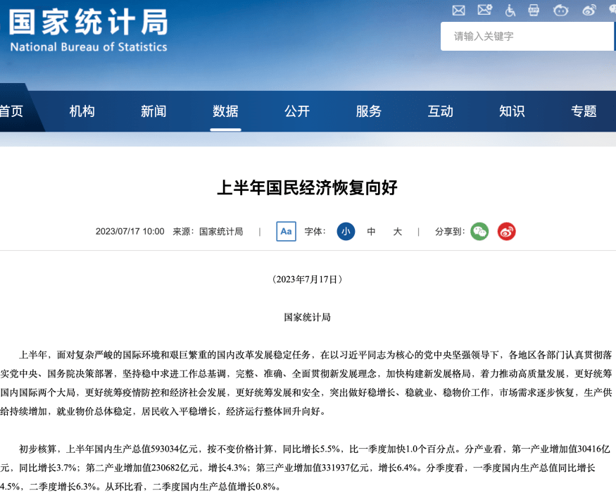 上半年重要数据公布!青年失业率创新高...-叭楼楼市分享网