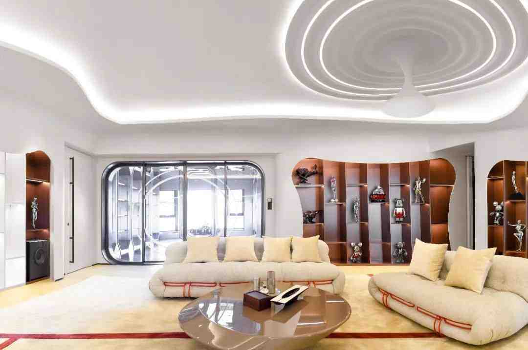 吴巍设计新作|家里的潮流艺术馆-900平米缦合大变身-叭楼楼市分享网