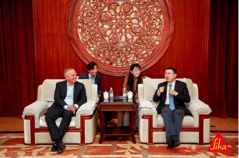 再访华!西卡集团首席执行官Thomas Hasler开启今年第二次中国之行!