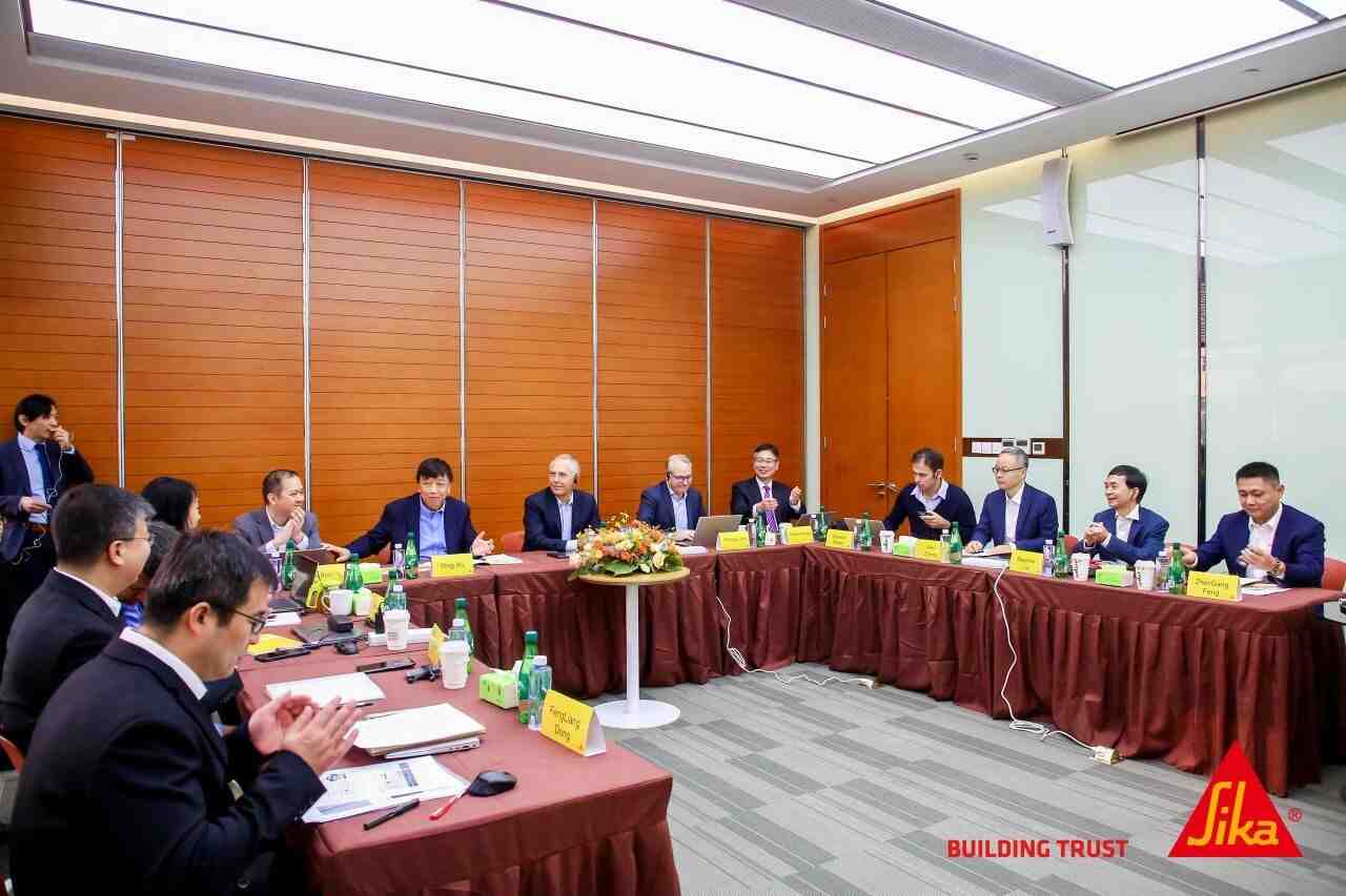 再访华!西卡集团首席执行官Thomas Hasler开启今年第二次中国之行!